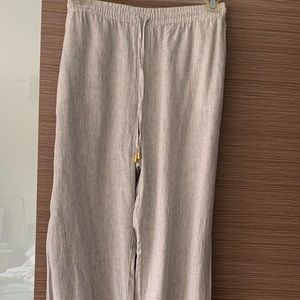 Ellen Tracy Linen Palazzo pants XL NWT